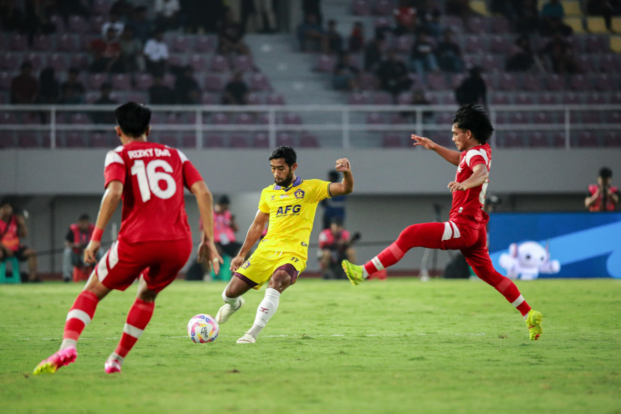 Agil Munawar saat berseragam Persik Kediri. (Foto: Persik Kediri/jatimnow.com)