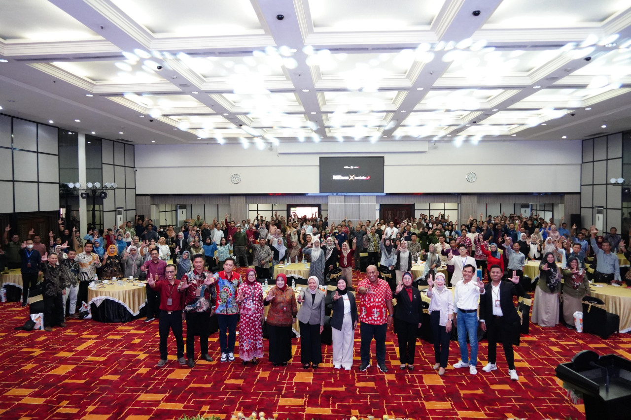 Foto: Bank Jatim dan Toko Ladang gelar salam sapa UMKM (Bank Jatim/jatimnow.com)