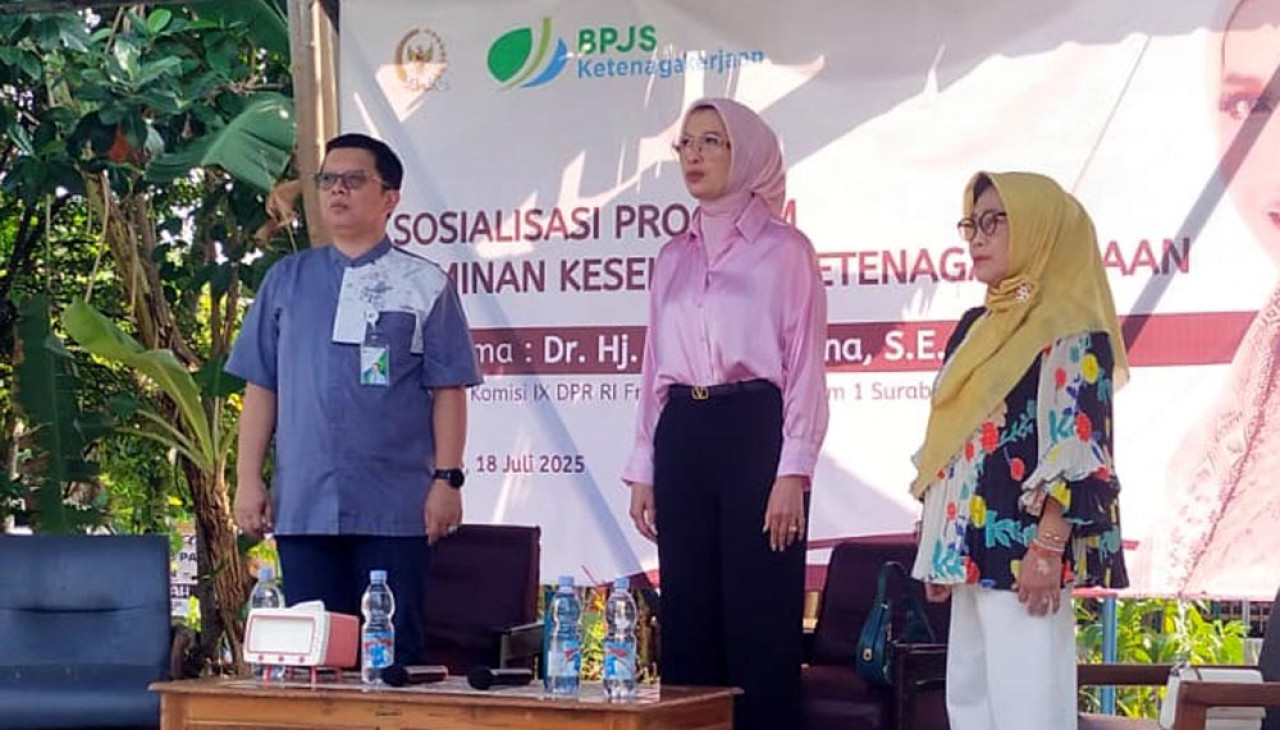 Komisi IX DPR RI Dorong Optimalisasi BPJS Ketenagakerjaan di Sidoarjo