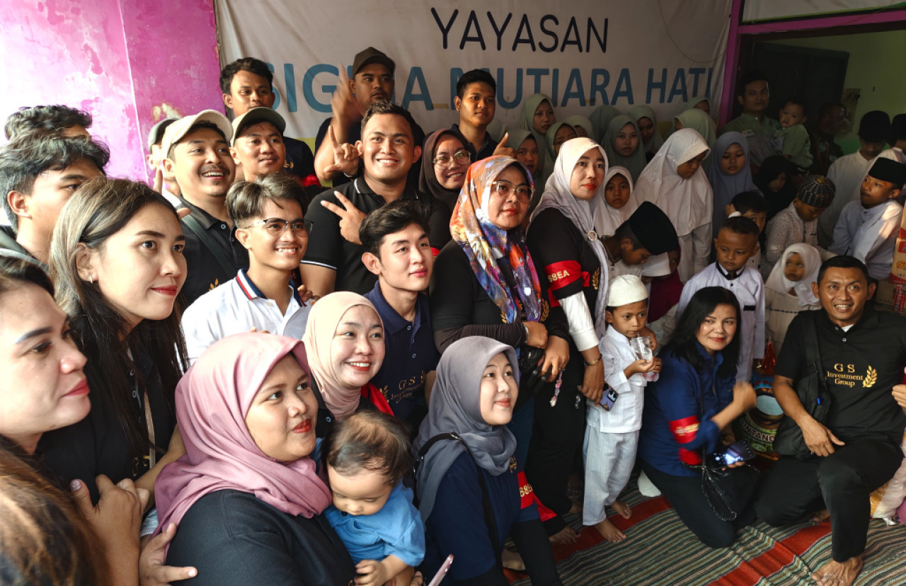 GS Investment Group Berbagi Kebaikan di Sidoarjo, Motivasi Anak-Anak Panti Asuhan