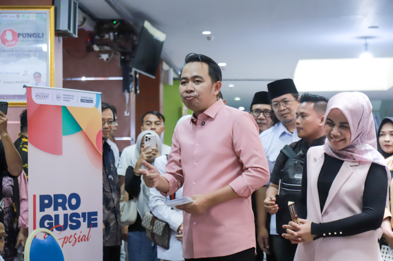 Bupati Gus Fawait melaunching program Guse Peduli kesehatan. (Foto: Diskominfo/jatimnow.com)