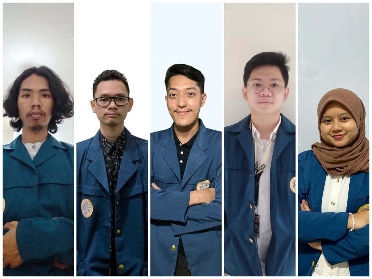 Foto: Lima mahasiswa UNAIR pencipta boneka pintar (instagram/jatimnow.com)