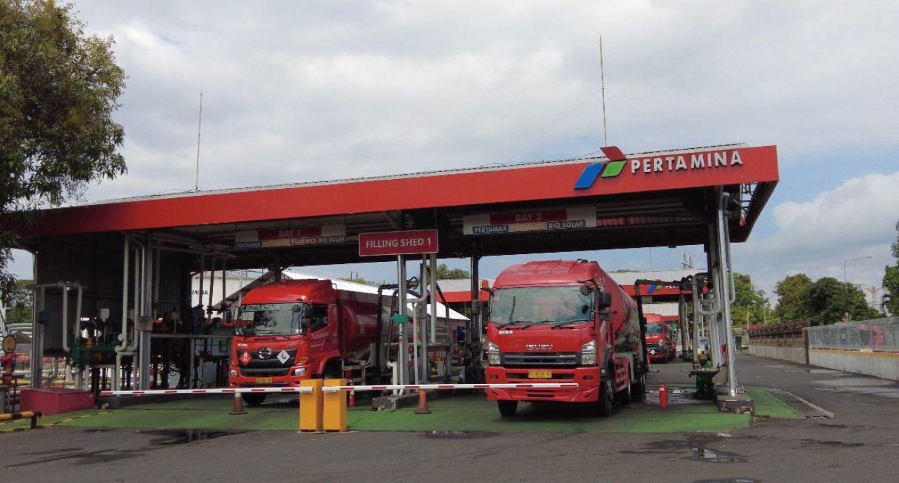 Foto: Mobil pengangkut BBM milik Pertamina (Pertamina/jatimnow.com)