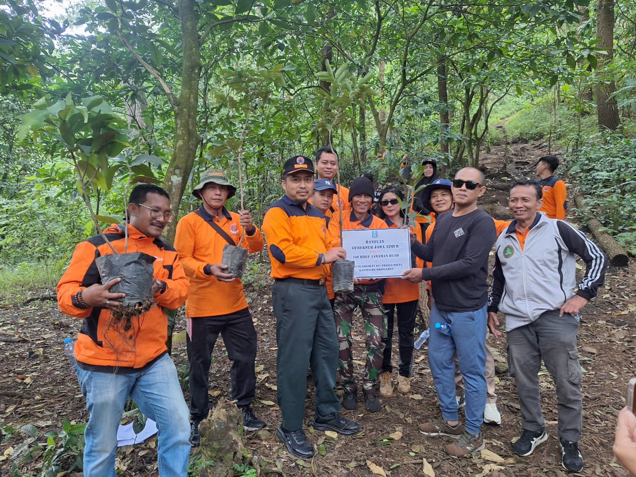 Cara Jurnalis Grahadi Jaga Ekosistem Pohon di Tahura Raden Soerjo Mojokerto