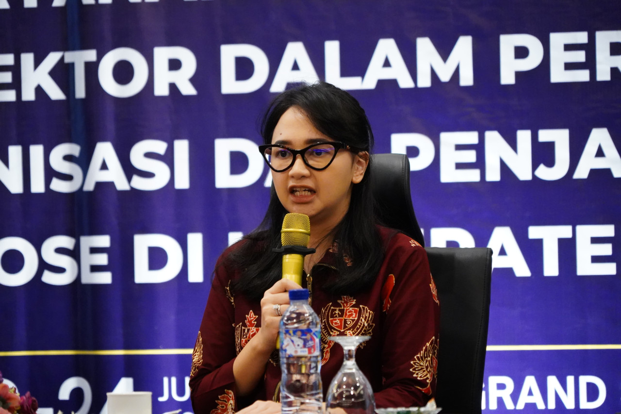 Ketua TP PKK Kabupaten Kediri Mbak Cicha. (Foto: Pemkab Kediri/jatimnow.com)