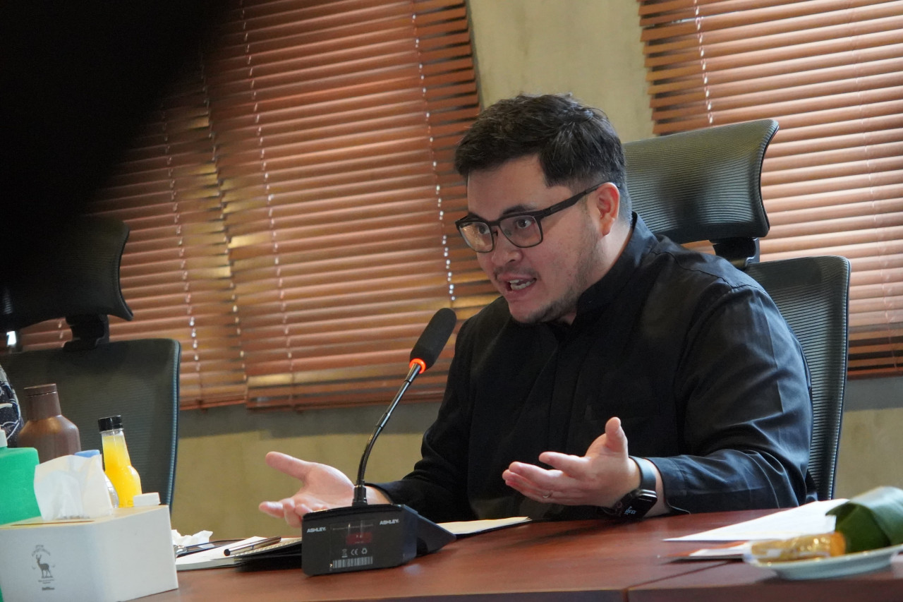 Bupati Kediri Mas Dhito dalam rapat di Kantor Pemkab Kediri. (Foto: Pemkab Kediri/jatimnow.com)