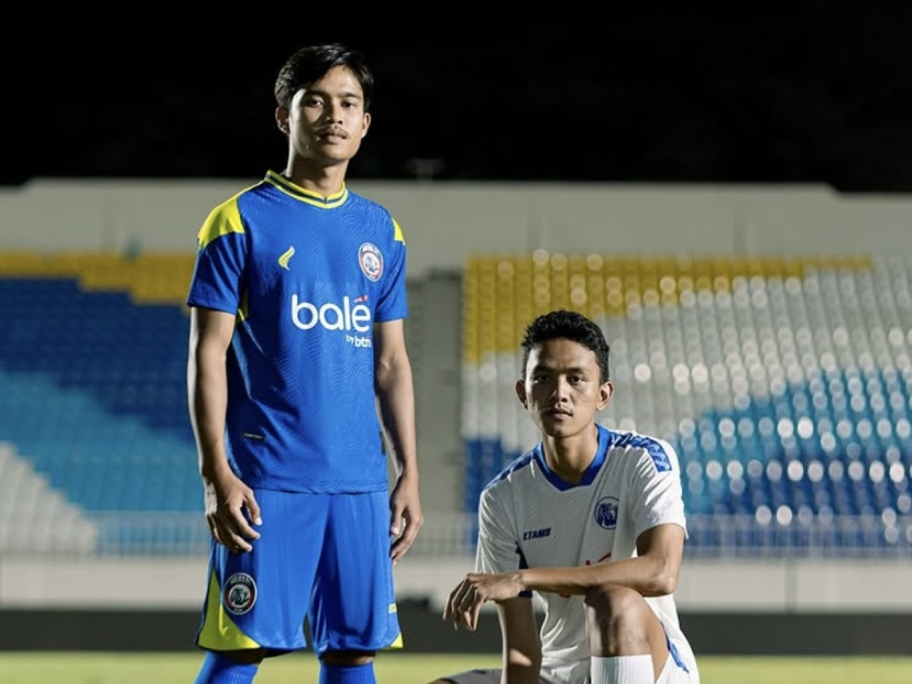 Jersey baru Arema FC. (Foto: Arema FC/jatimnow.com)