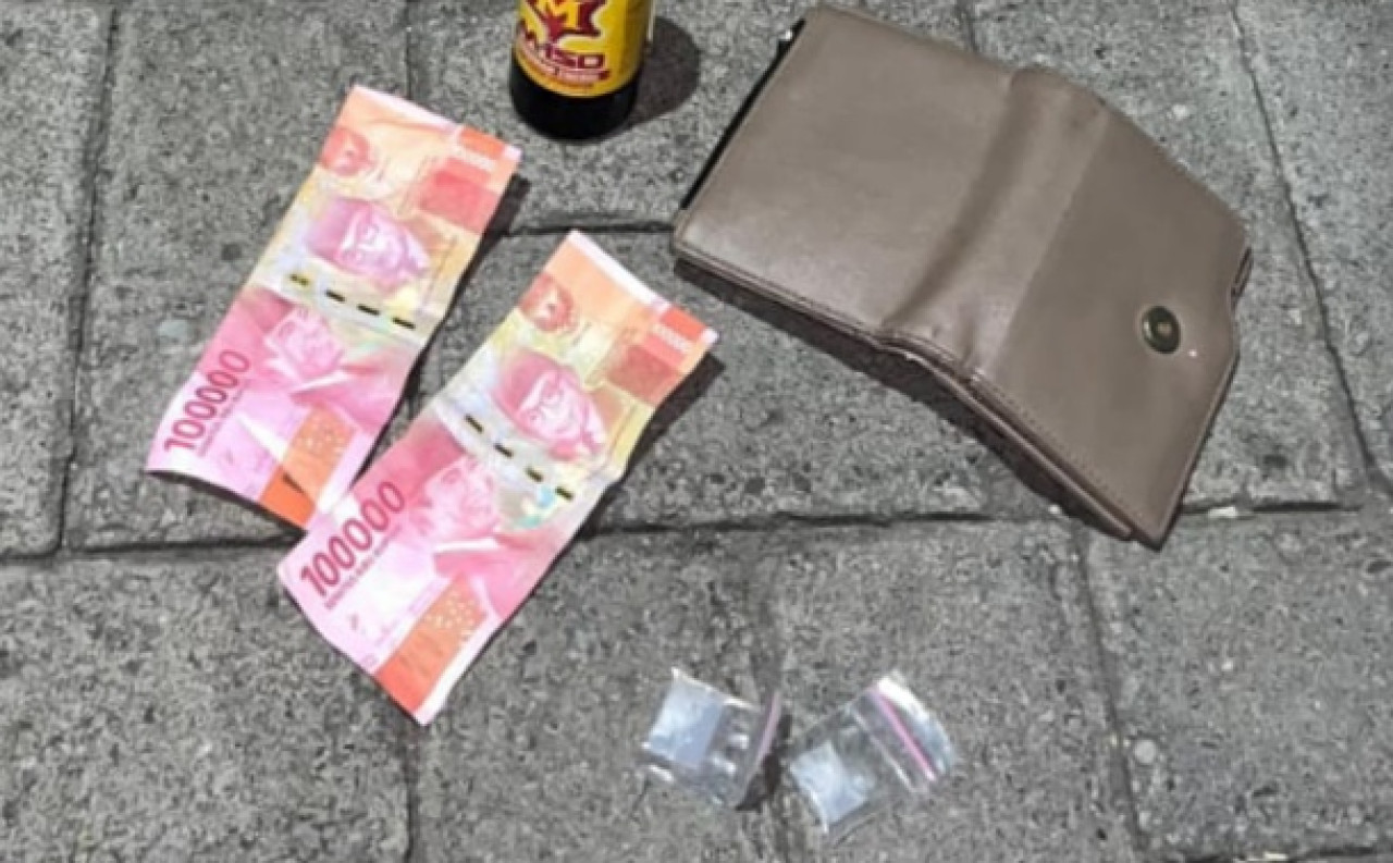 Barang bukti yang diamankan. (Foto: Polres Gresik)