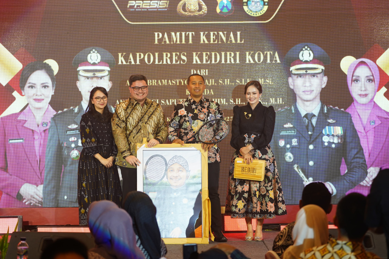 Wujudkan Keamanan di Kediri, Mas Dhito Bangun Sinergitas dengan 2 Kapolres Baru