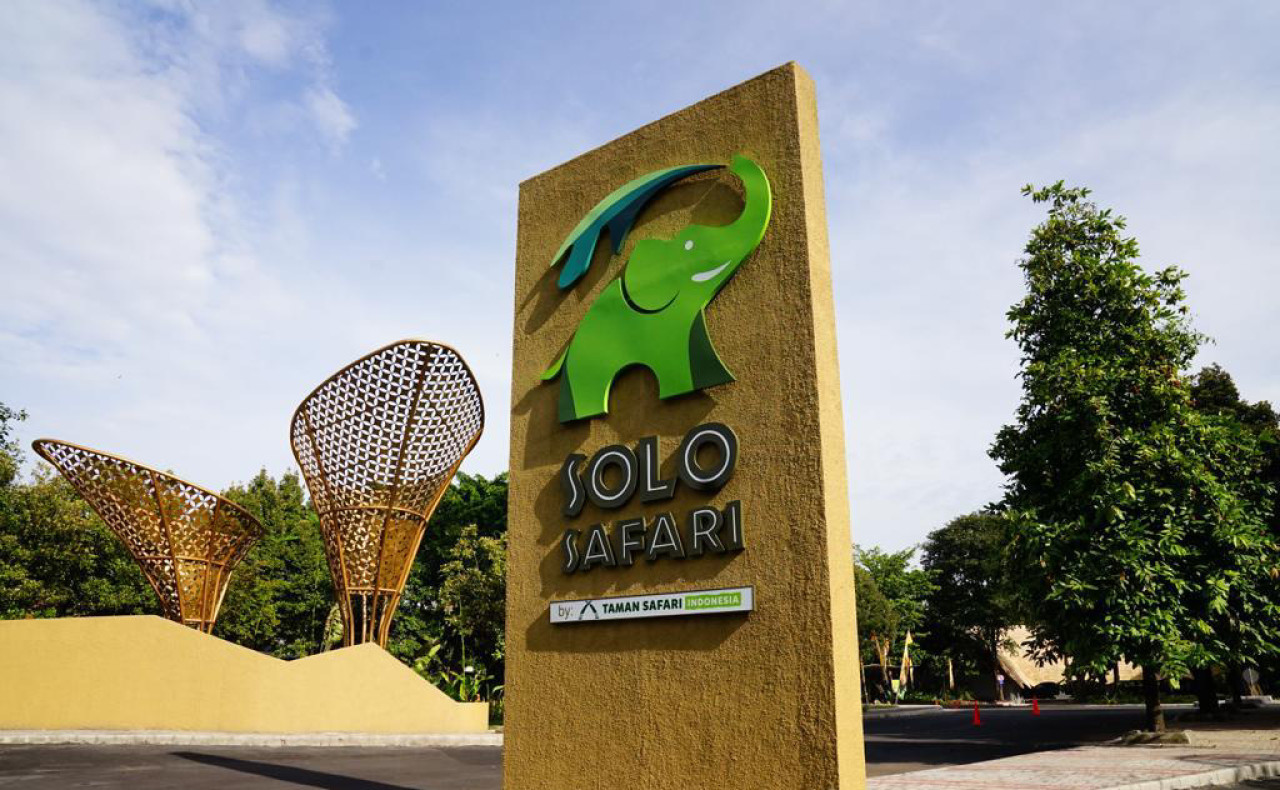 Logo Solo Safari disebut mirip lambang PSI. Foto/Solo Safari