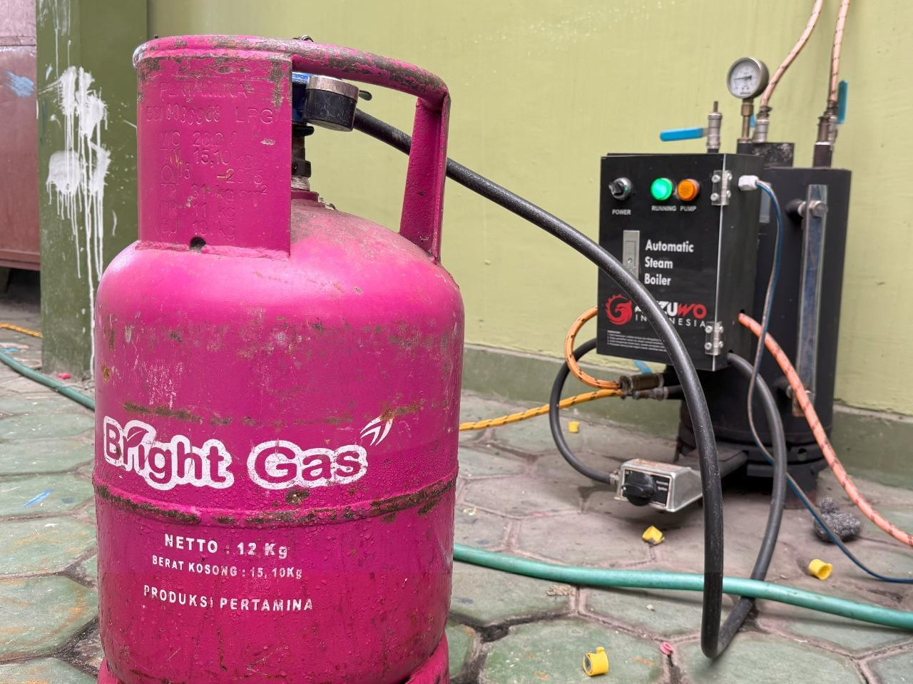 Penggunaan LPG di Ponpes Gontor. (Foto: Pertamina/jatimnow.com)