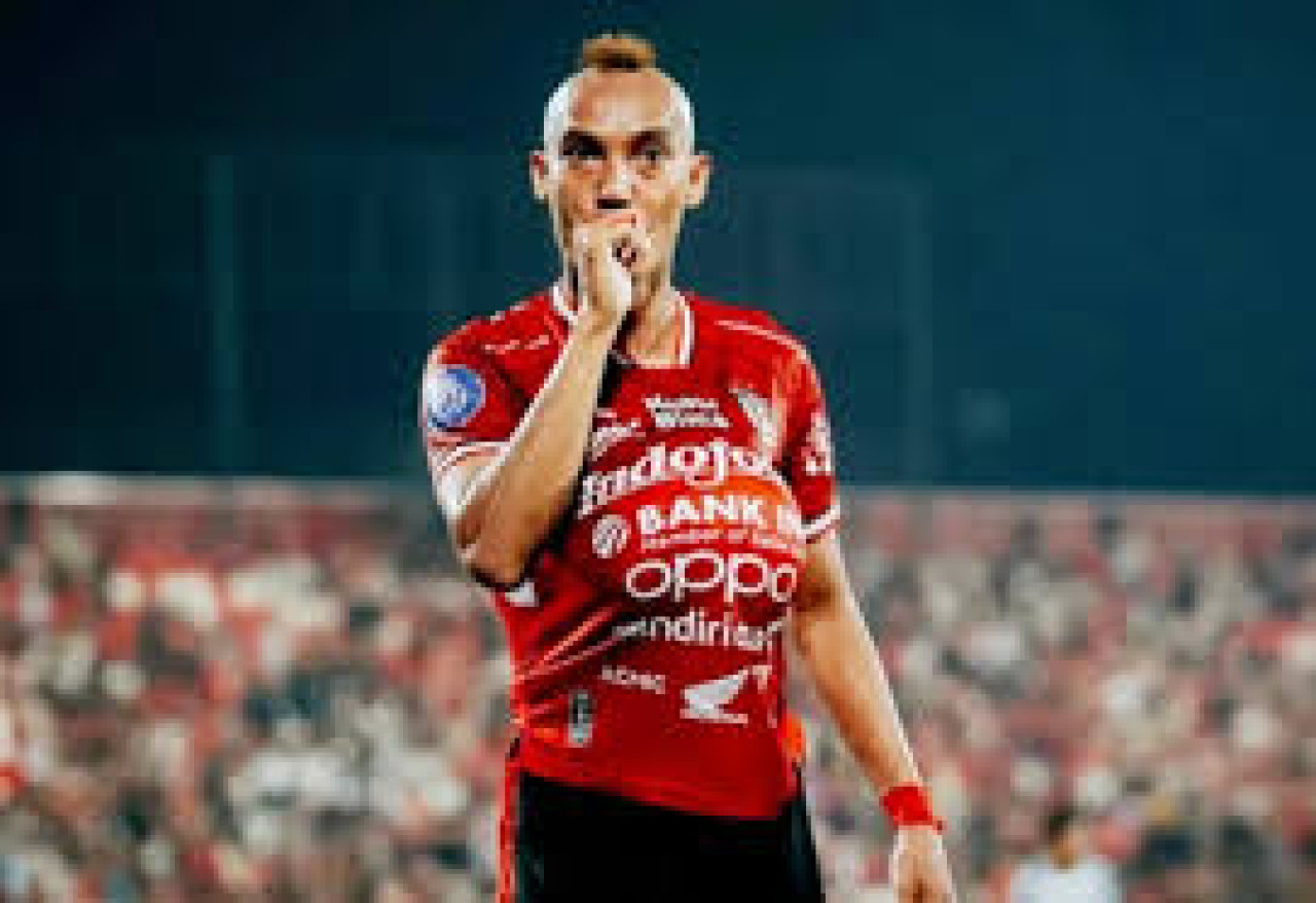 Novri Setiawan saat berseragam Bali United(Bali United/jatimnow.com)
