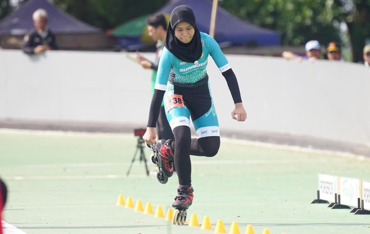 Cerita Inspiratif Noya, Murid SMP Cikal Surabaya Peraih 14 Medali Sepatu Roda