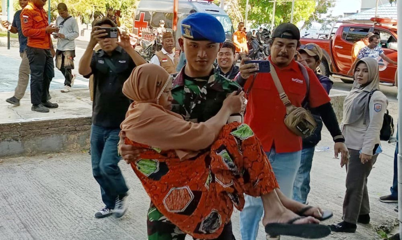 Antisipasi Tsunami, Lanal Gorontalo Siapkan Posko dan Layanan Kesehatan