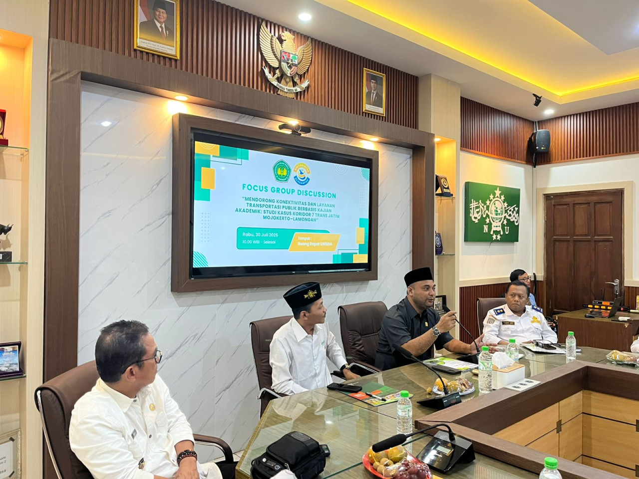 FGD terkait hasil kajian akademis terhadap rencana pembukaan Koridor VII Trans Jatim. (Foto: Adyad Ammy Iffansah/jatimnow.com)
