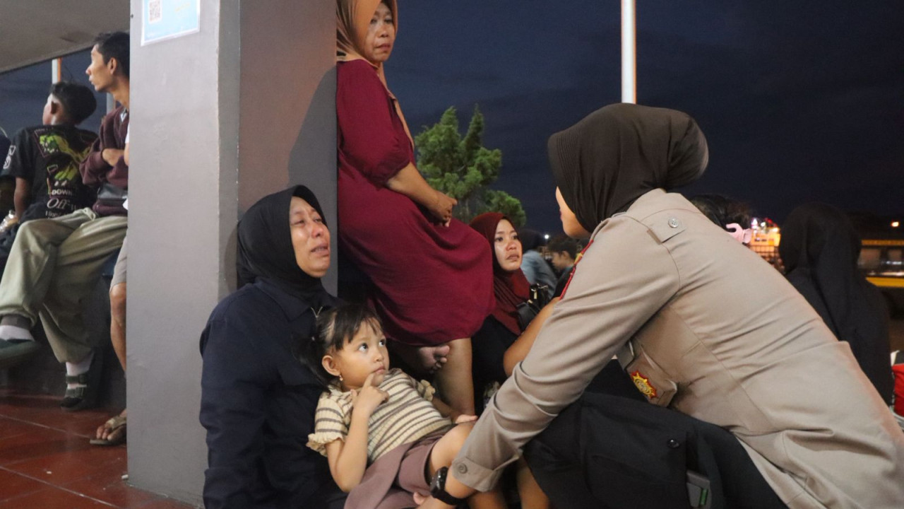 Polwa Polresta Banyuwangi lakukan trauma healing. (Foto: Polda Jatim/jatimnow.com)