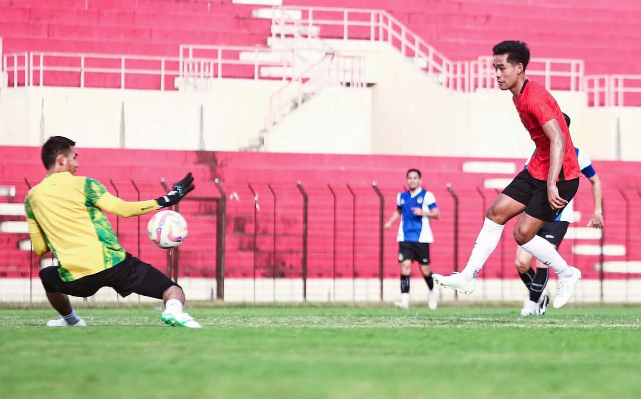 Uji coba Persik Kediri melawan PSIM Jogja. (Foto: Persik Kediri/jatimnow.com)