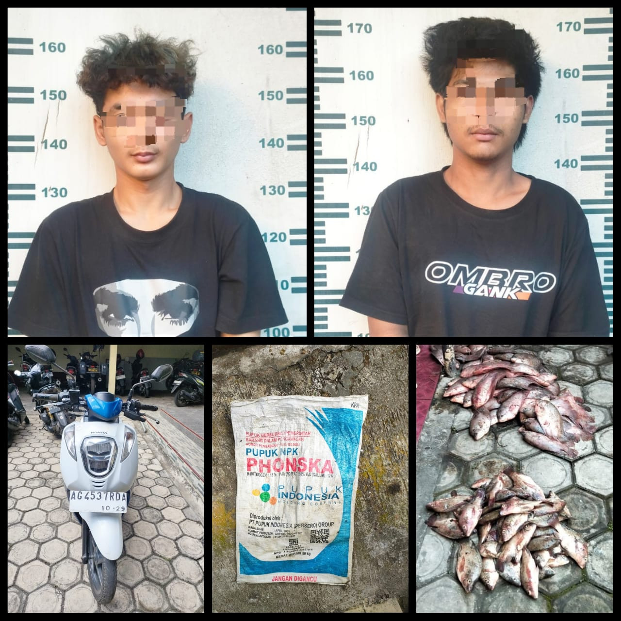 Mancing di Kolam Milik Orang Lain, Dua Pemuda di Tulungagung Ditangkap Warga