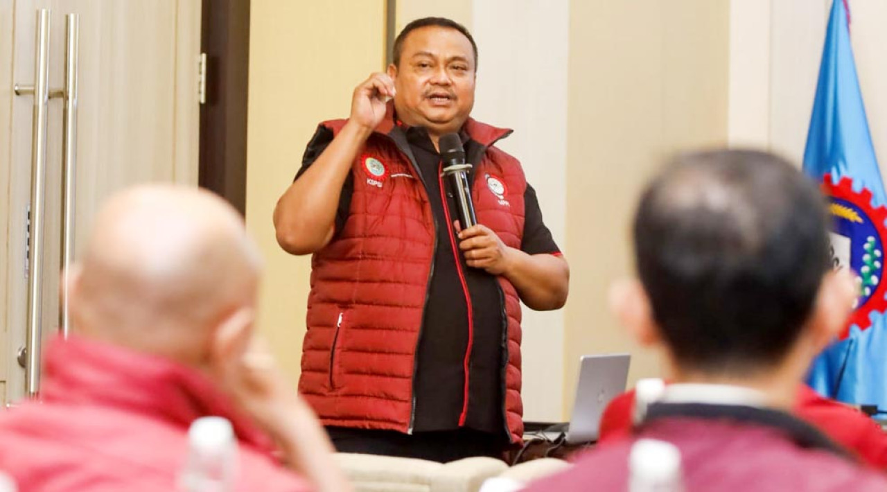 William Yani Wea, Ketua Umum Serikat Pekerja Informal Migran dan Pekerja Profesional Indonesia. Foto: SP IMPPI for jatimnow.com