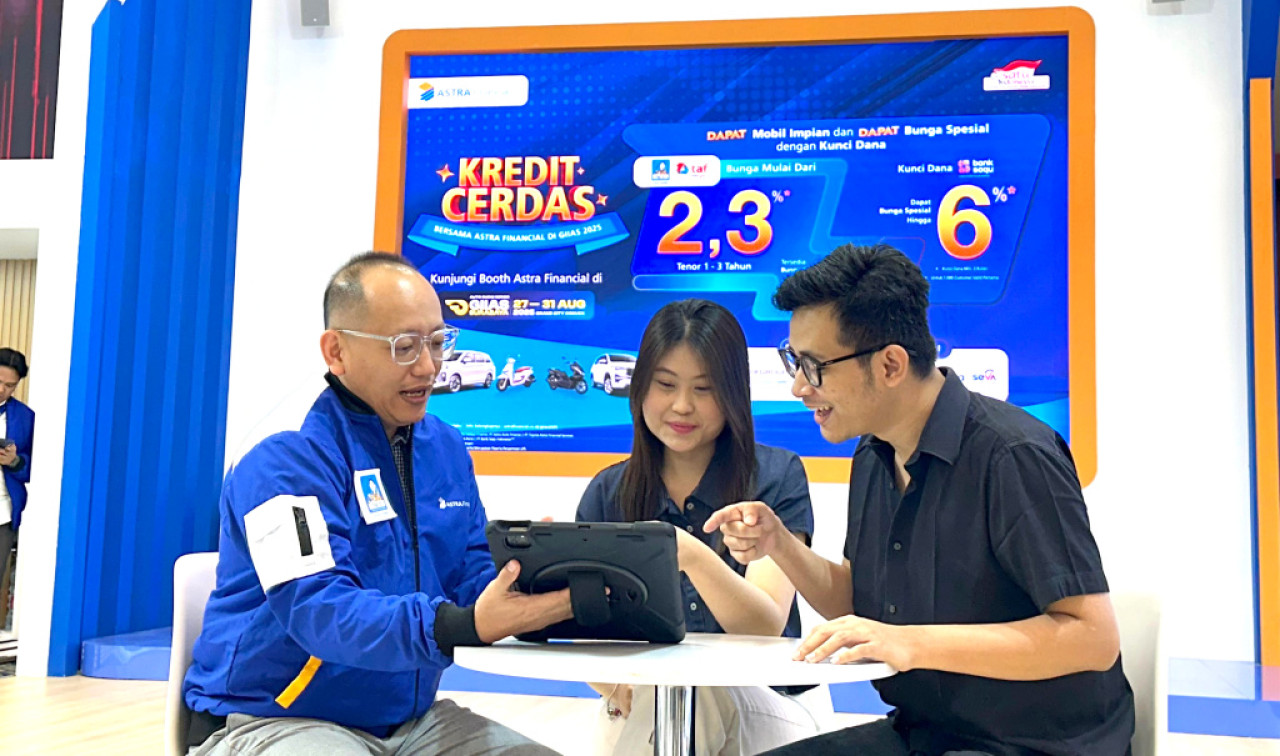 Kehadiran ACC di GIIAS Surabaya untuk memberikan solusi pembiayaan yang kompetitif dan terjangkau bagi masyarakat. (Foto: Ali Masduki/jatimnow.com)