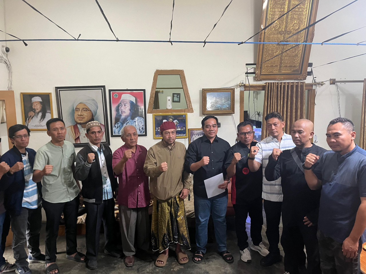 Foto: Deklarasi cinta damai di Kota Kediri (Yanuar Dedy/jatimnow.com)