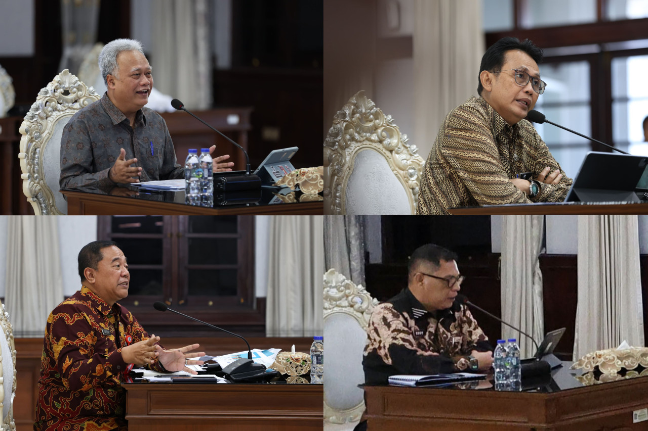 4 Calon Sekda Surabaya saat menyampaikan Visi dam Misinya (foto: Humas Pemkot Surabaya for jatimnow.com)