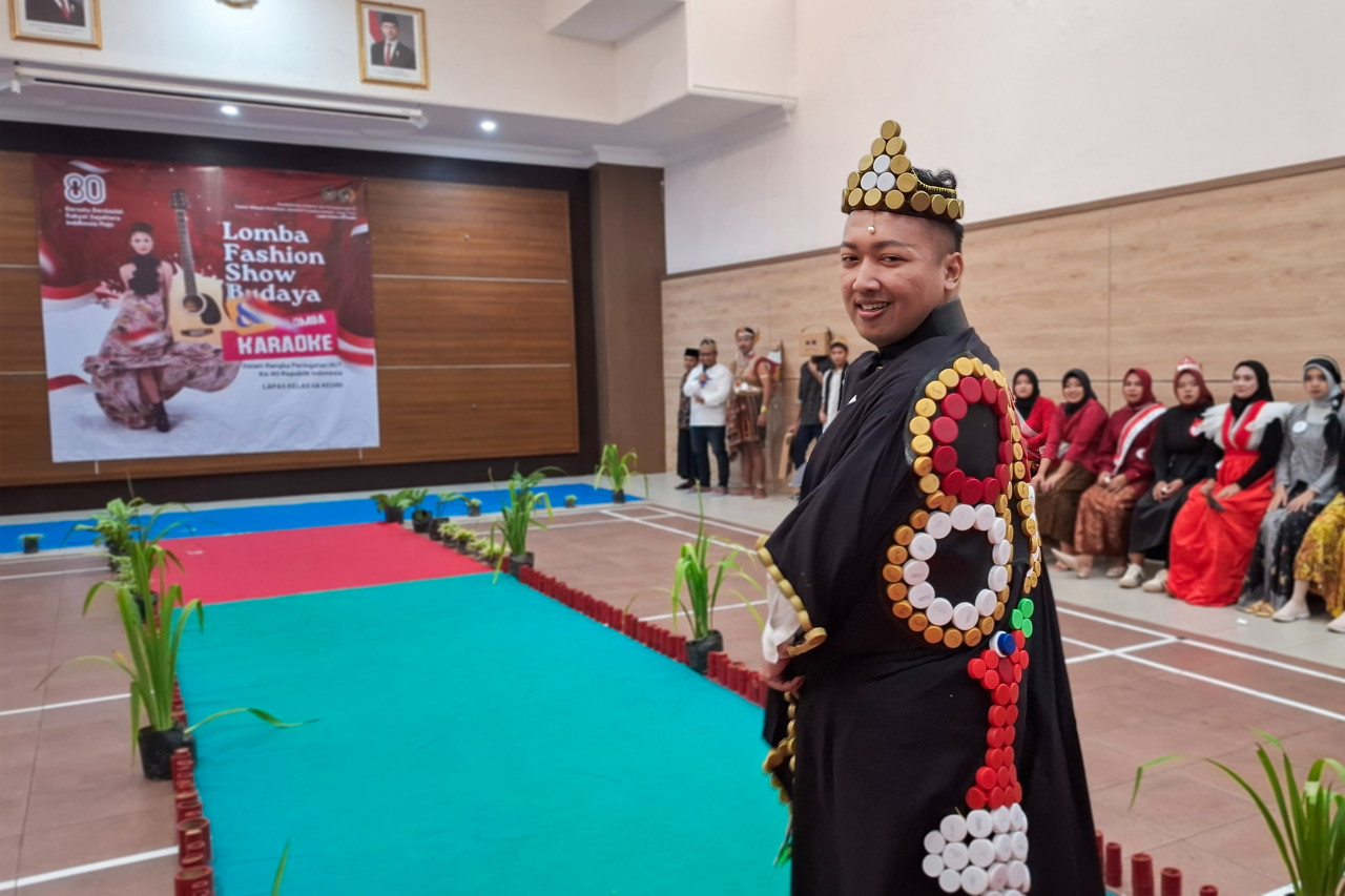Narapidana Lapas Kediri Beradu Kreativitas dalam Fashion Show Budaya