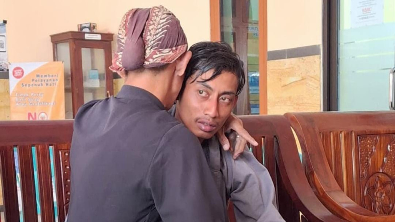 DIlaporkan Hilang Terseret Arus Sungai Brantas, Gunawan Ditemukan Linglung