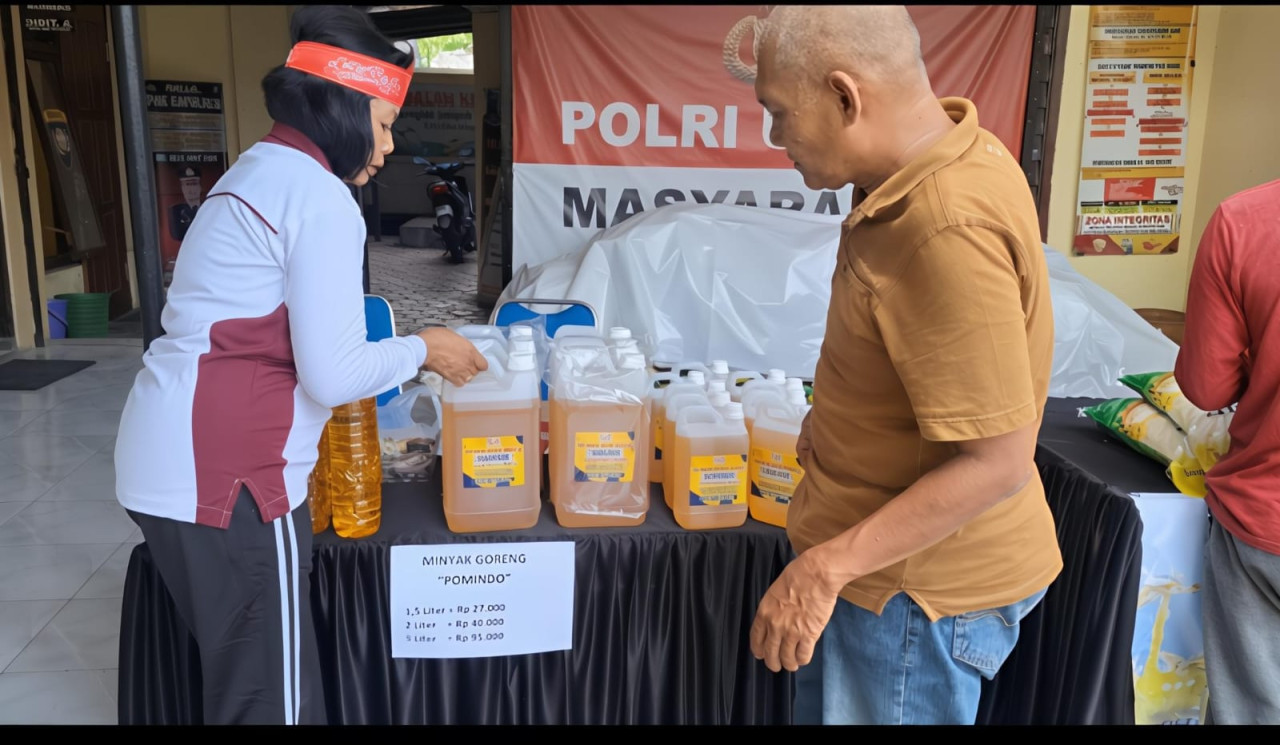 Pomindo Gelar Pasar Murah di Tulungagung