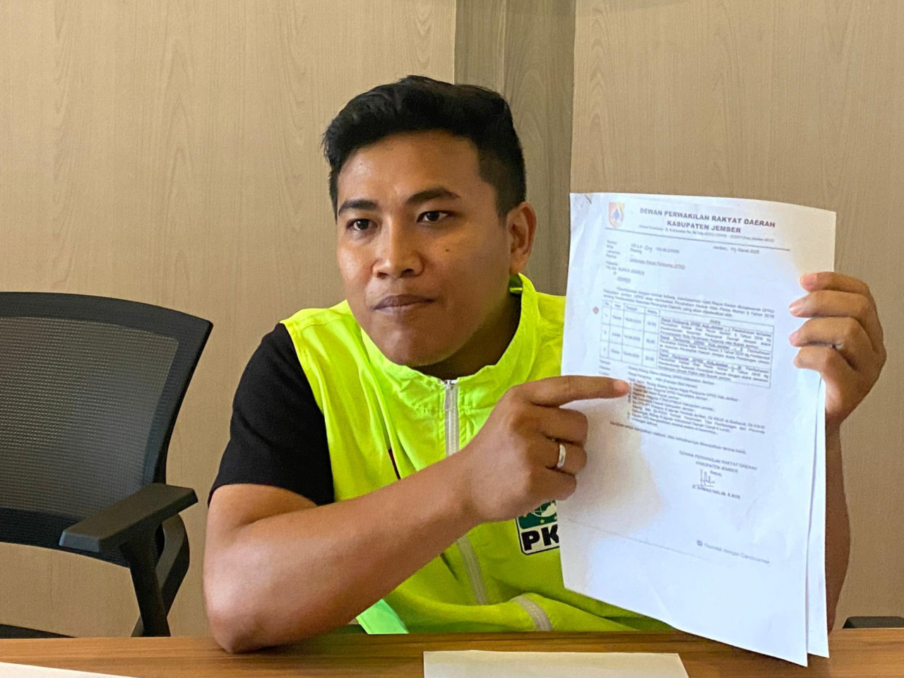 Anggota Fraksi PKB DPRD Jember, Nurhuda Candra Hidayat (Sigit/jatimnow.com)