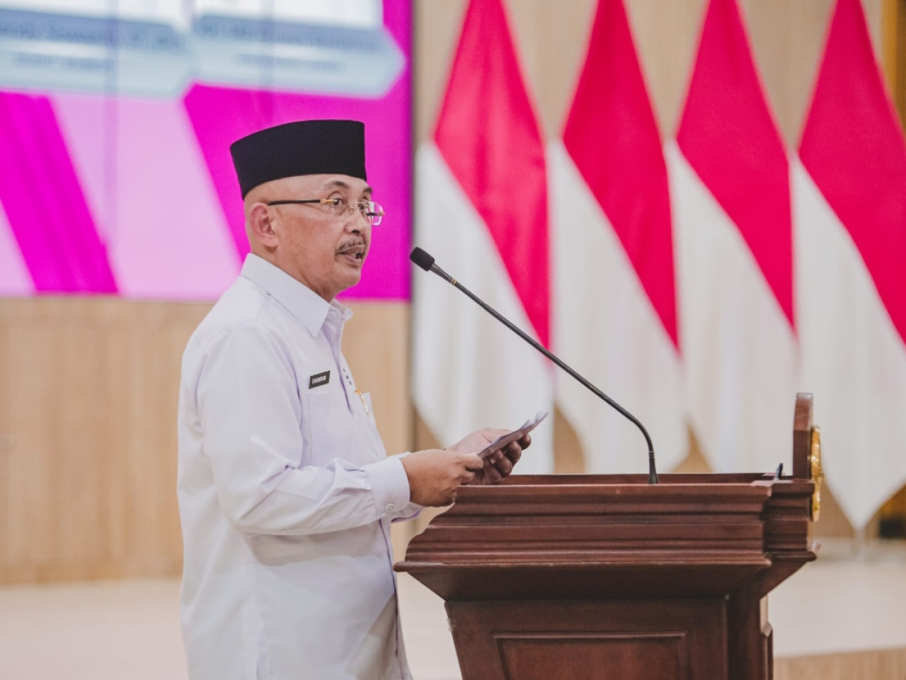 Foto : Ketua PMI Jember, Mohammad Thamrin (Diskominfo/jatimnow.com)