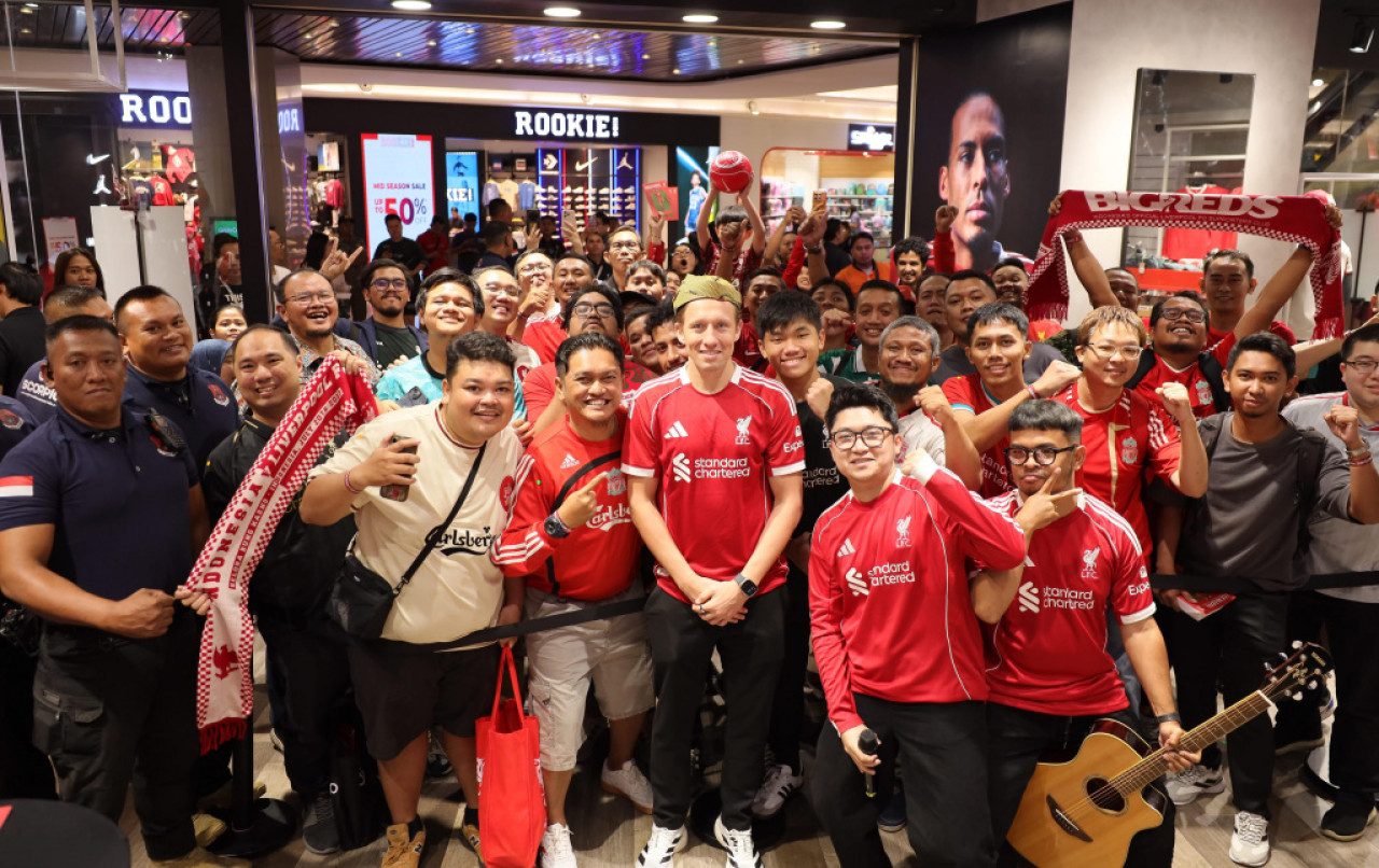 Liverpool FC dan Adidas Bermitra, Jersey Anyar Resmi Meluncur di Surabaya