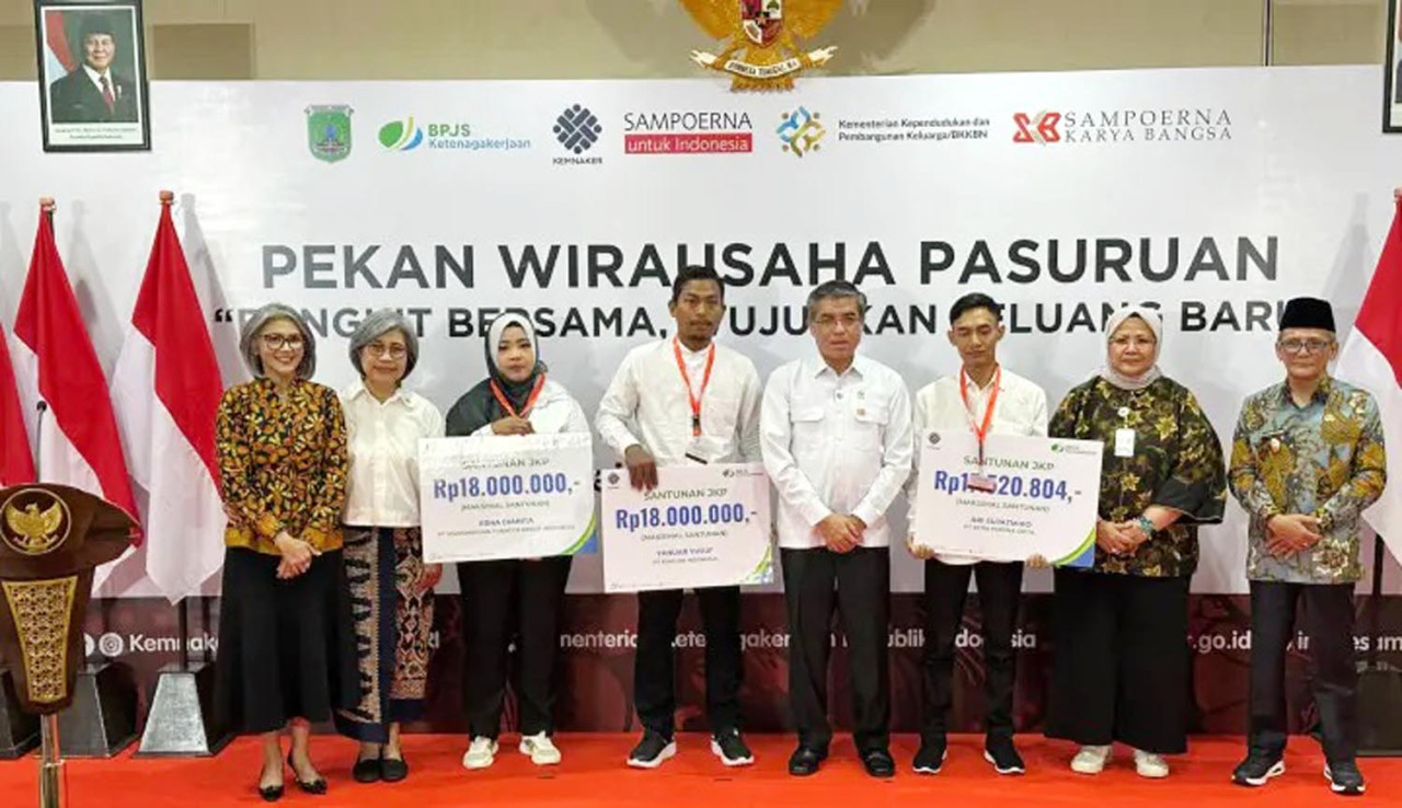 Kemnaker Gandeng Sampoerna dan BPJS Ketenagakerjaan Gelar Program Peduli PHK di Pasuruan