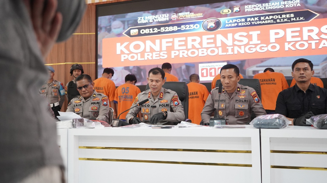 Otak Kasus Perampokan Ditangkap Satreskrim Polres Probolinggo Kota