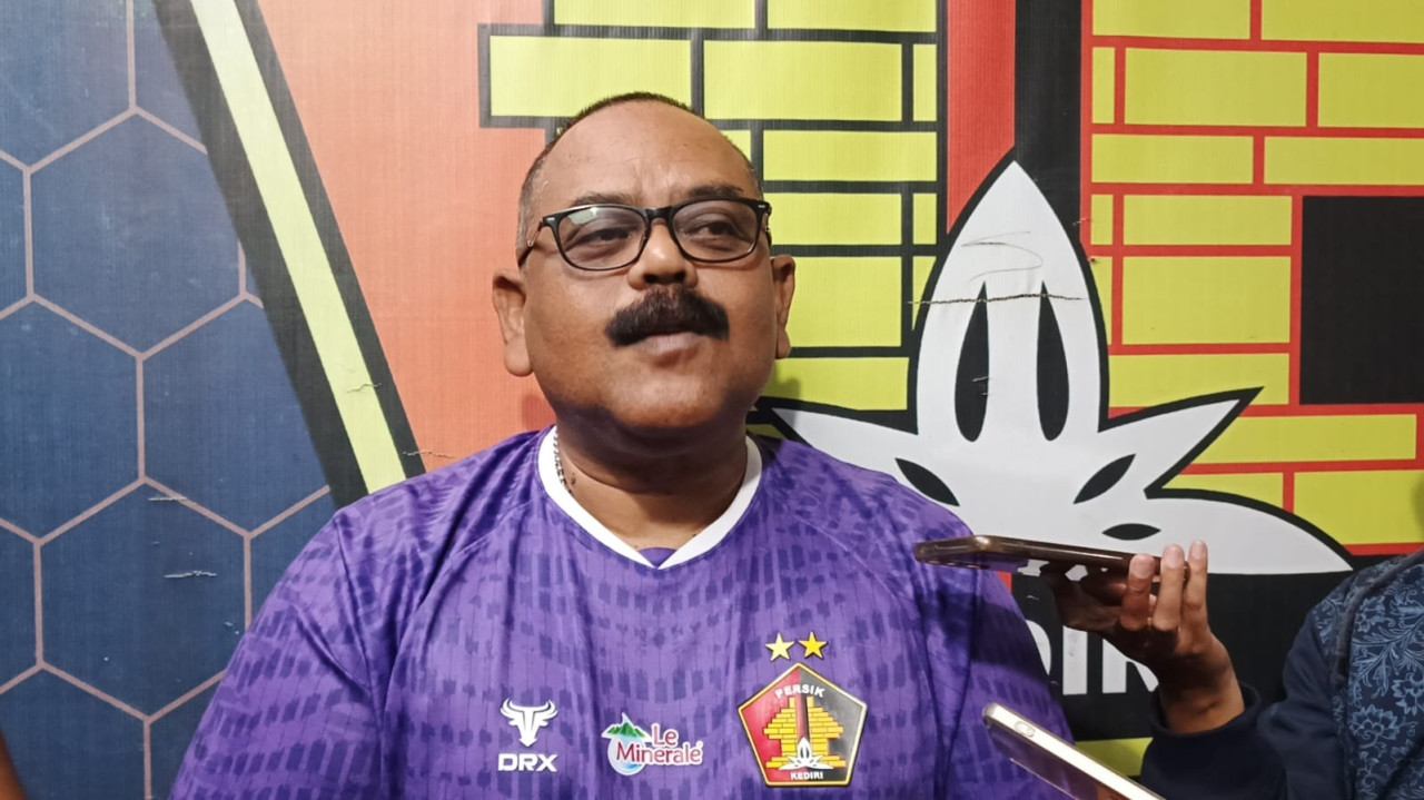 Ketua Panpel Persik Kediri Tri Widodo. (Foto: Persik Kediri/jatimnow.com)