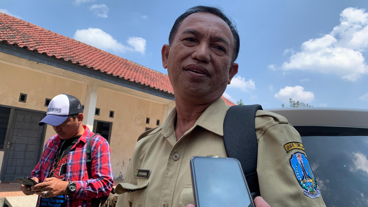 Hairudin Pengawas Disnakertrans Jawa Timur. (Foto: Sugianto/jatimnow.com)