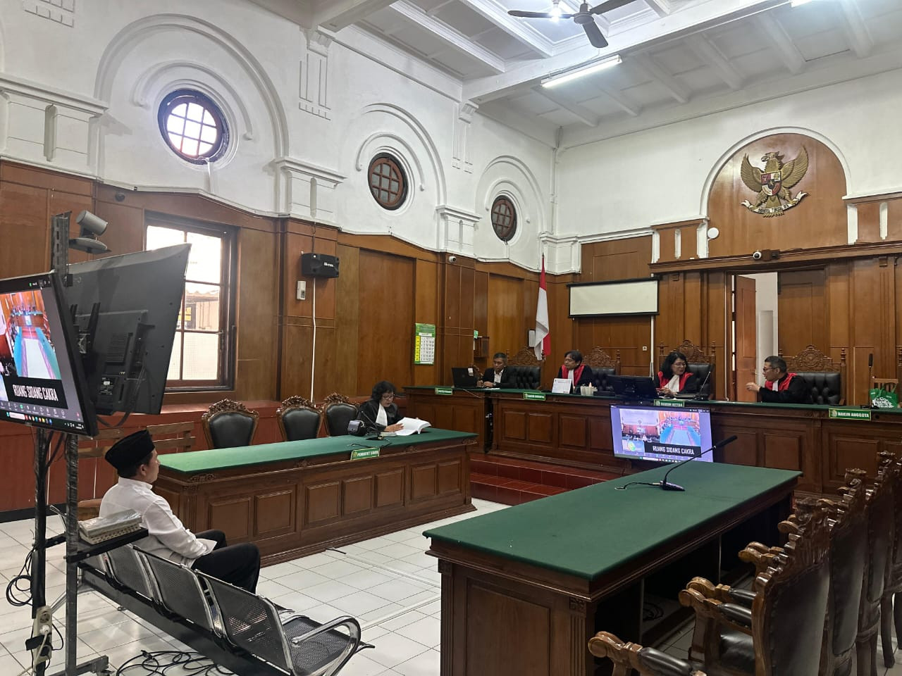 Foto: Persidangan kasus korupsi di Tulungagung (Kejari Tulungagung/jatimnow.com)