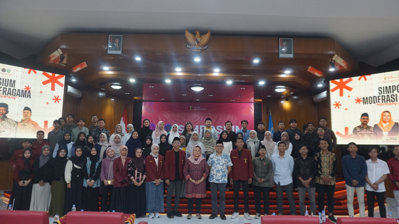 Foto: Peserta simposium moderasi beragama di Malang (Yenny Wahid/jatimnow.com)
