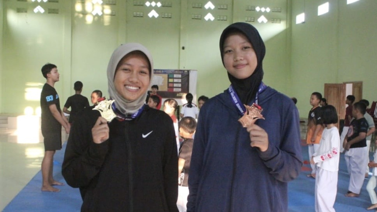 Atlet taekwondo Kabupaten Kediri. (Foto: Nanik for jatimnow.com)