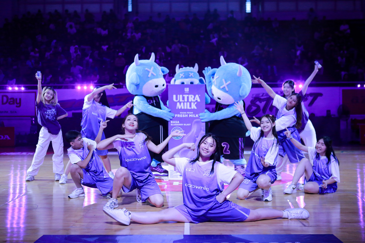 Foto: Produk varian blueberry blast yang diluncurkan (Ultra Milk/jatimnow.com)