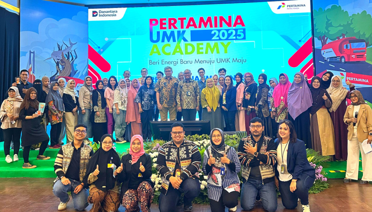 UMK Academy 2025 diikuti 55 peserta secara luring dari Surabaya, Sidoarjo, dan Gresik, serta 245 peserta daring dari seluruh wilayah Jawa Timur, Bali, dan Nusa Tenggara. (Foto: Pertamina for JatimNow.com)