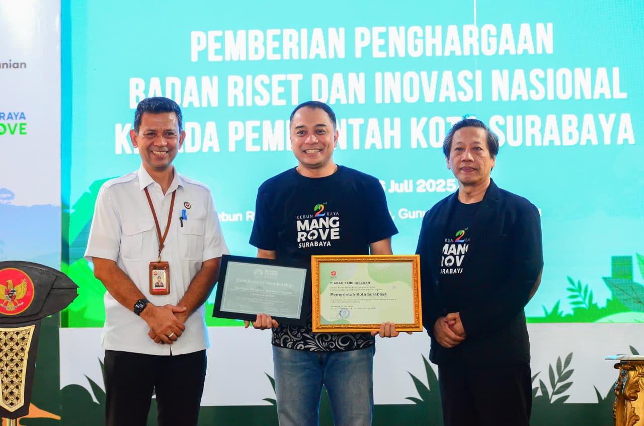 Gandeng BRIN, Kebun Mangrove Surabaya Jadi Pusat Perpustakaan Bakau Dunia