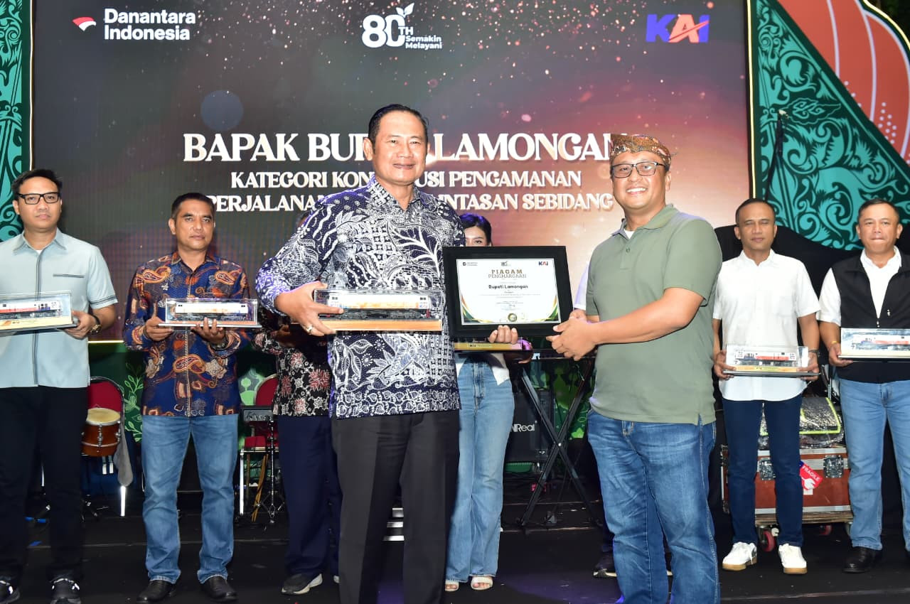 PT KAI Apresiasi Peningkatan Keselamatan Perlintasan Sebidang Pemkab Lamongan