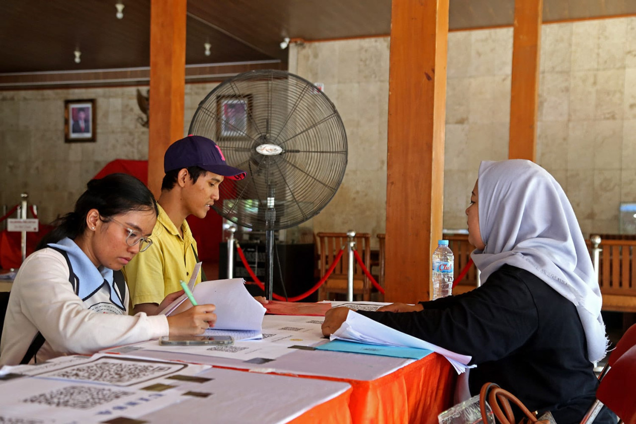 Foto: Suasana pendaftaran beasiswa di Surabaya (Humas Pemkot Surabaya/jatimnow.com)