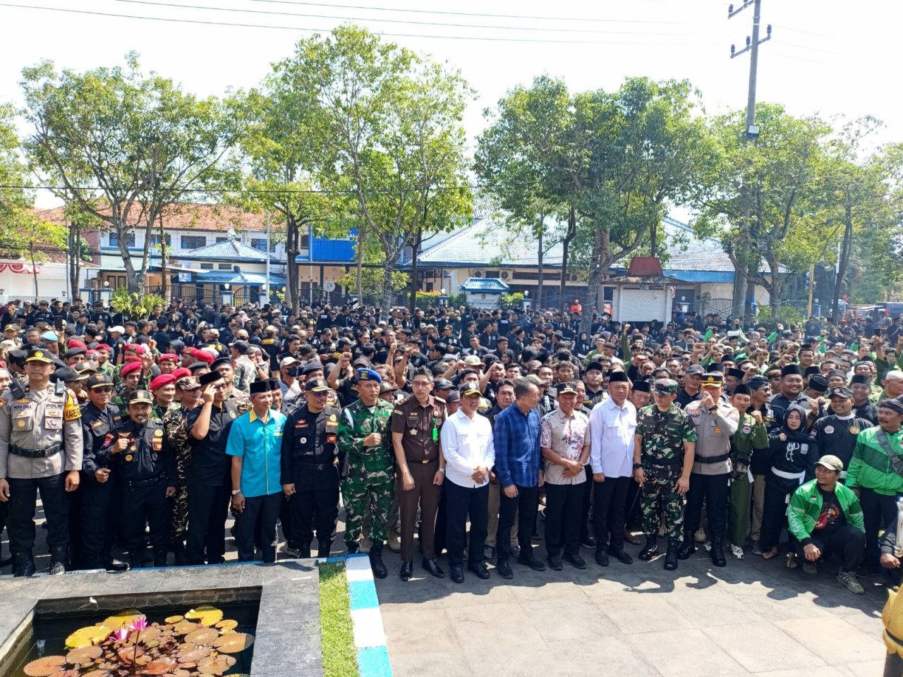 Antisipasi Kerusuhan, Pemkab Tulungagung Gelar Apel Akbar