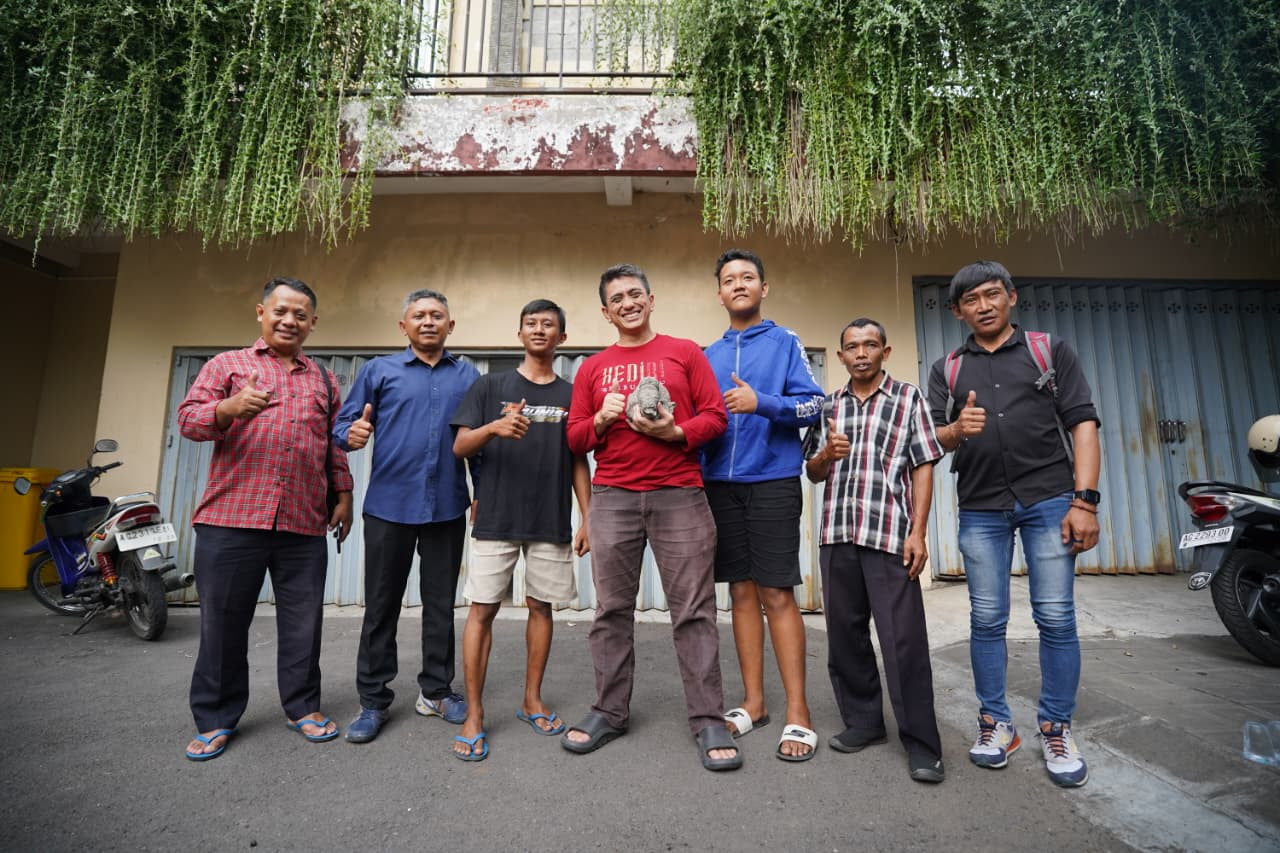 Arca Kepala Ganesha Koleksi Museum Kediri Ditemukan Tergeletak di Pinggir Jalan