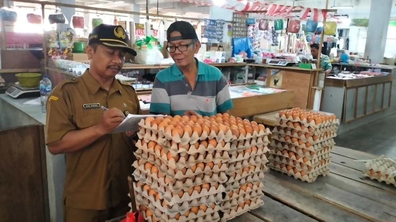 DKPP Kota Kediri Monitoring Harga dan Stok Bahan Pangan Usai Libur Panjang