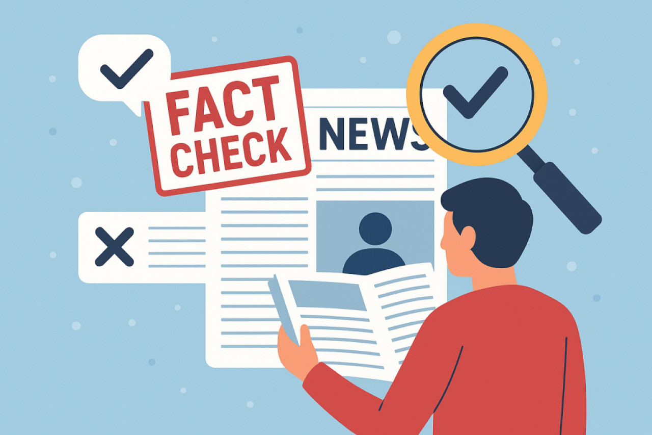 Verifikasi informasi adalah langkah krusial untuk mencegah penyebaran hoaks. (Foto/ChatGPT)