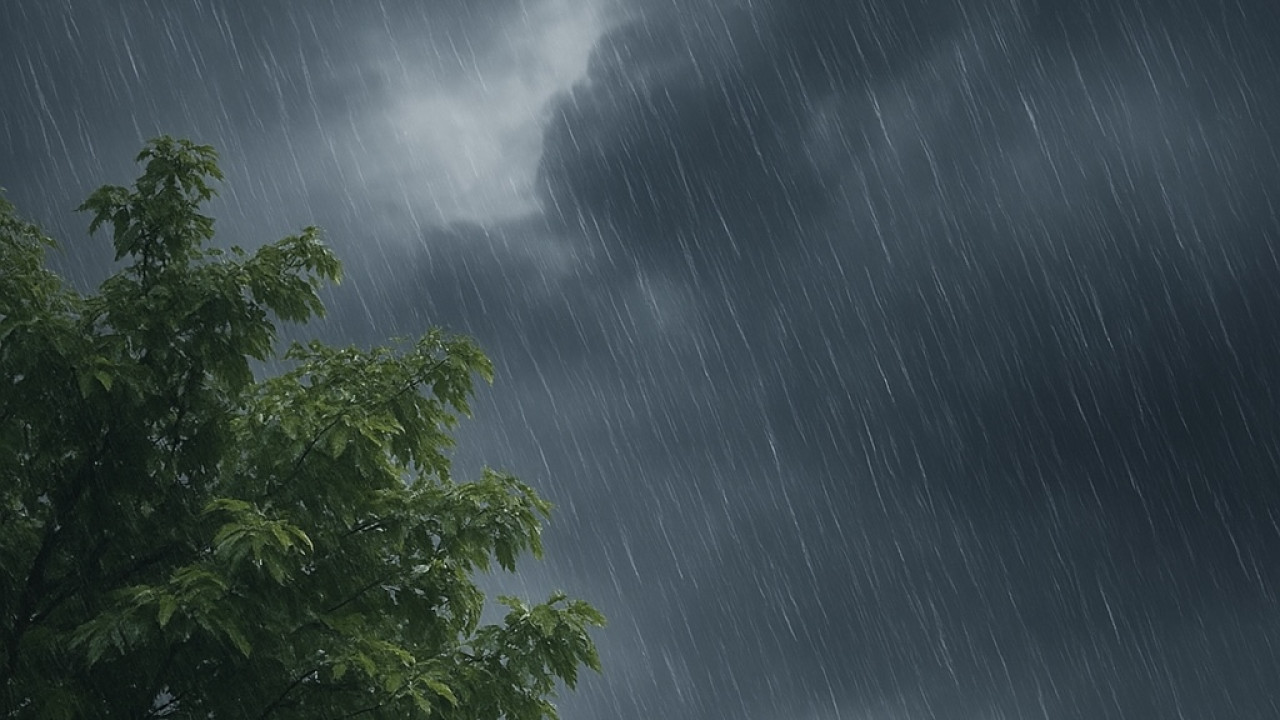 Ilustrasi cuaca ekstrem.