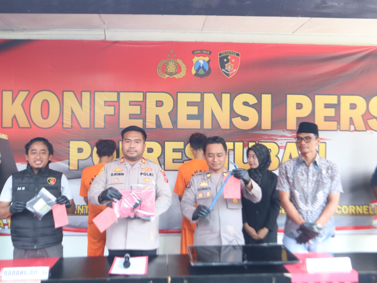 7 Jejak Kejahatan Komplotan Spesialis Curat yang Kini Dilumpuhkan Polres Tuban